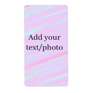 Pastel pink green add photo text watercolor retro 