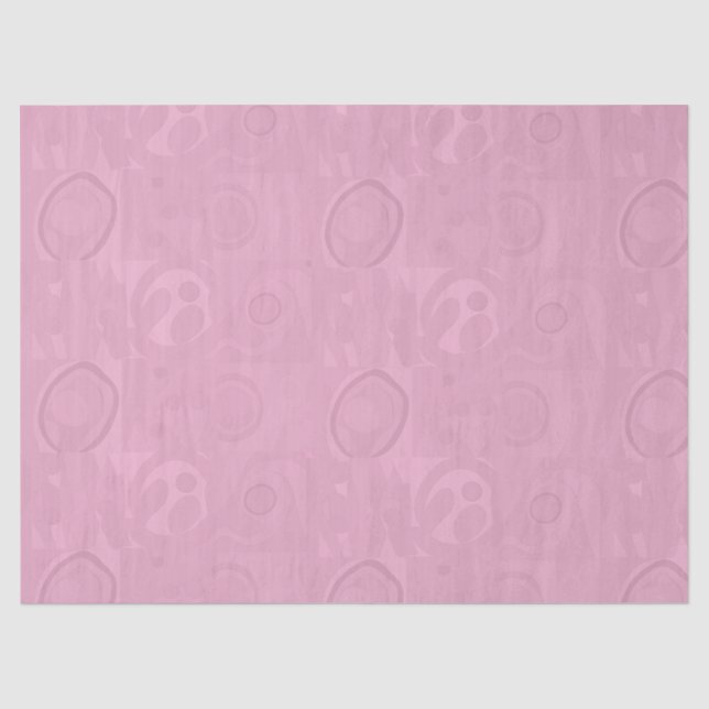 Pastel Pink Mother's Day Collection Seidenpapier (Vorderseite)