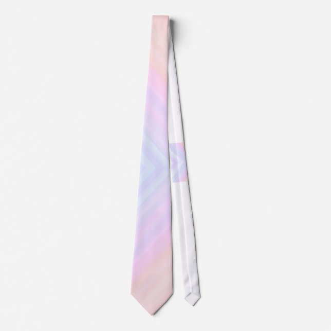 Pastel Pink Neck Tie Krawatte (Vorderseite)