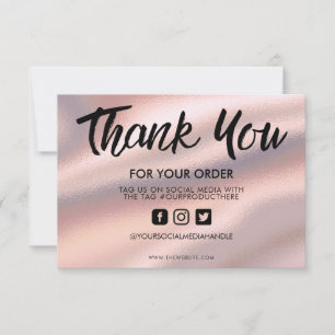 Pastel Pink Silk Danke, Media Insert
