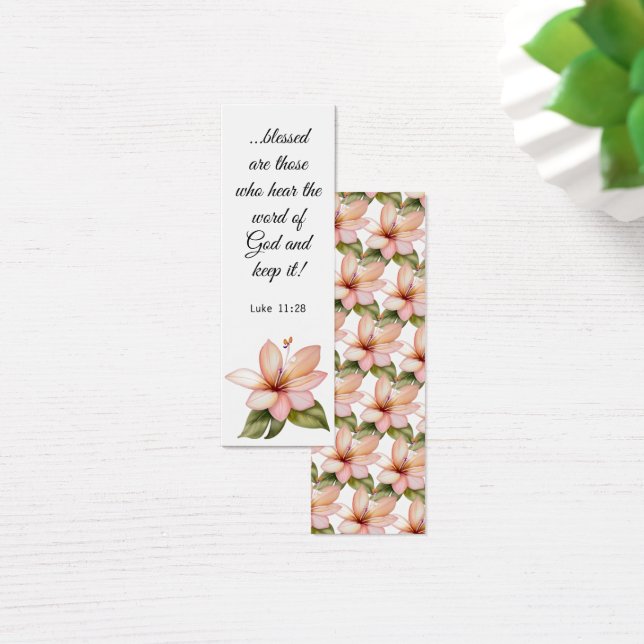 Pastel Pink Tropisches florales Elegantes Bibel Ve (Schreibtisch)
