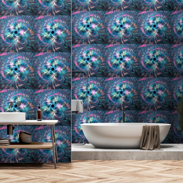 Pastel Plastic Tapete (Badezimmer)