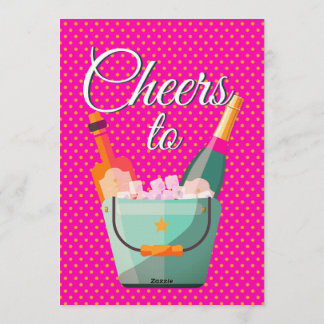 Pastel Polka Dots Birthday Party Einladung