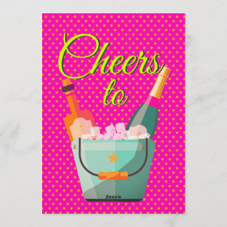 Pastel Polka Dots Birthday Party Einladung