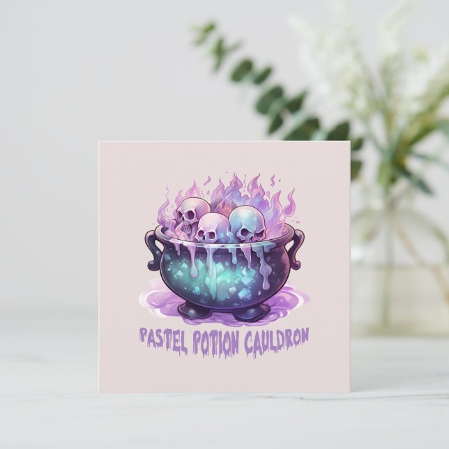 Pastel Potion Cauldron (Stehend Vorderseite)