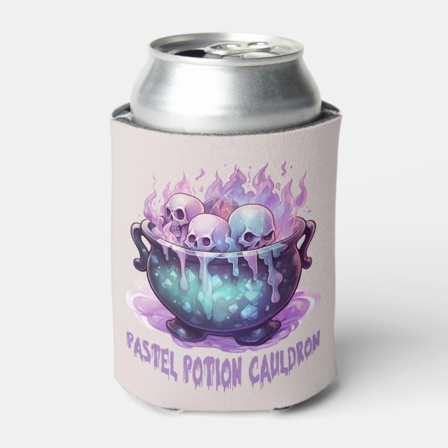 Pastel Potion Cauldron Dosenkühler (Kanne Vorderseite)