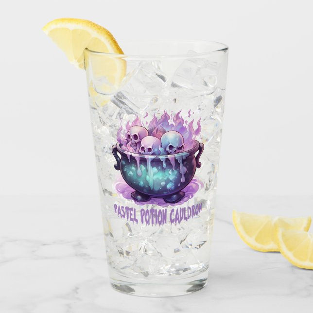 Pastel Potion Cauldron Glas (Vorderseite Ice)