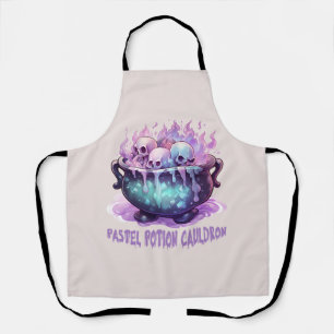 Pastel Potion Cauldron Schürze