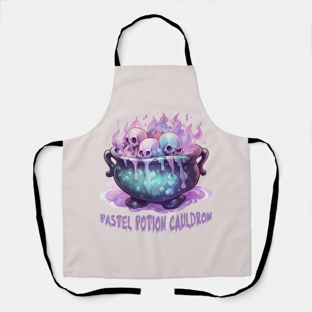 Pastel Potion Cauldron Schürze (Vorderseite)