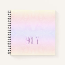 Pastel Prism Personalisiertes Notebook Notizbuch
