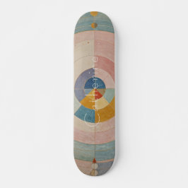 Pastel Prism: Rainbow Color Wheels Skateboard