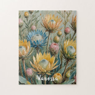 Pastel Protea Traumhaft: Elegante Blumen