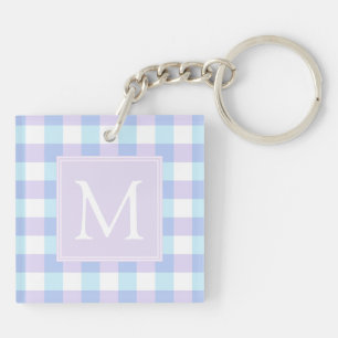 Pastel Purple En vichy Monogramme