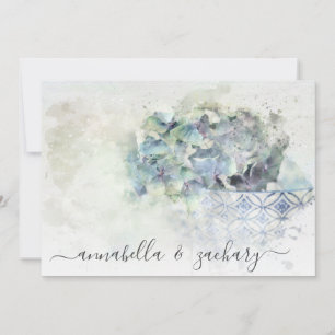 *~* Pastel QR AR26 Blume FOTO UAWG WEDDING Einladung