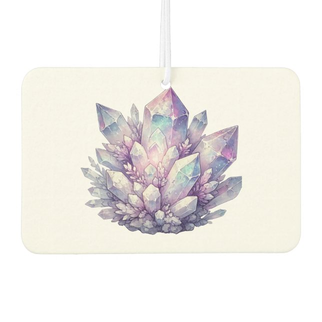 Pastel Quartz-Cluster Autolufterfrischer (Vorderseite)