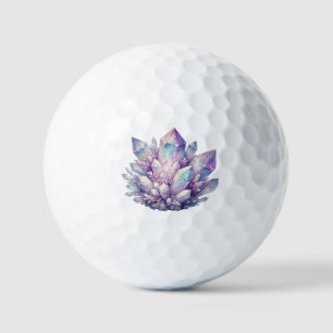 Pastel Quartz-Cluster Golfball