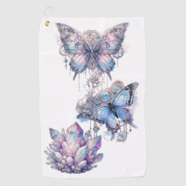 Pastel Quartz-Cluster Golfhandtuch