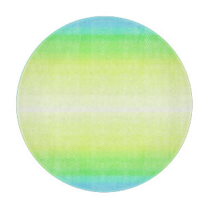 Pastel Rainbow Abstrakt Gradient Ombre Schneidebrett