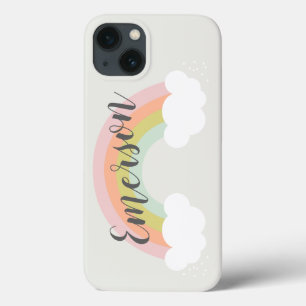 Pastel Rainbow Cloud Niedlich Modern Case-Mate iPhone Hülle