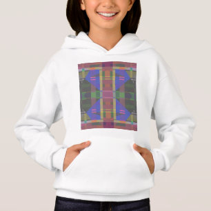 Pastel Rainbow Colorful Geometric Hoodie