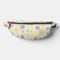 Pastel Rainbow Colors PolkaDot