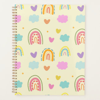 "Pastel Rainbow et Cloud Motif