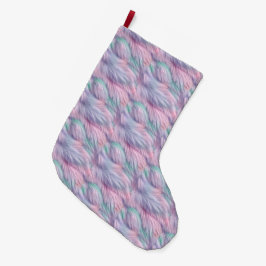 Pastel Rainbow Fur Großer Weihnachtsstrumpf