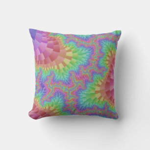 Pastel Rainbow Gear Kissen