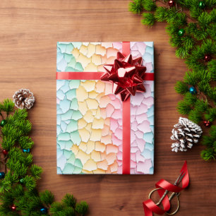 Pastel Rainbow Geschenkpapier