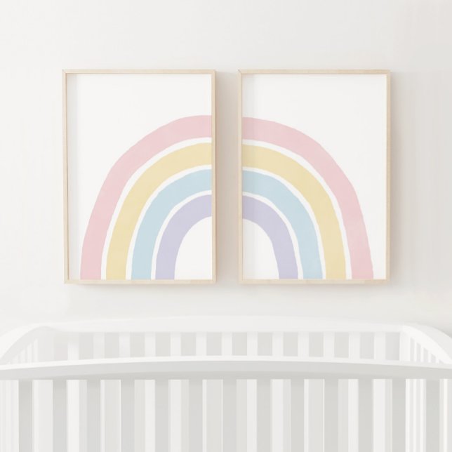 Pastel Rainbow Girl Nursery Décor (Créateur téléchargé)