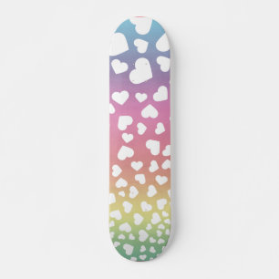 Pastel Rainbow hört für sie Skateboard