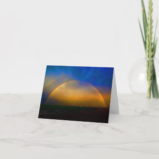 Pastel Rainbow Karte