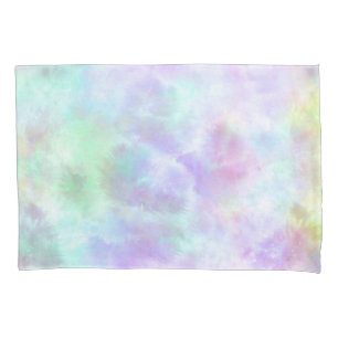 Pastel Rainbow Krawatte-Dye Aquarellmalerei Kissenbezug