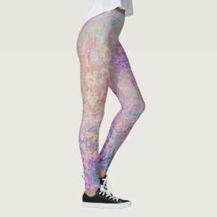 Pastel Rainbow Krawatte-Dye, Frühjahr Sommer Leggings