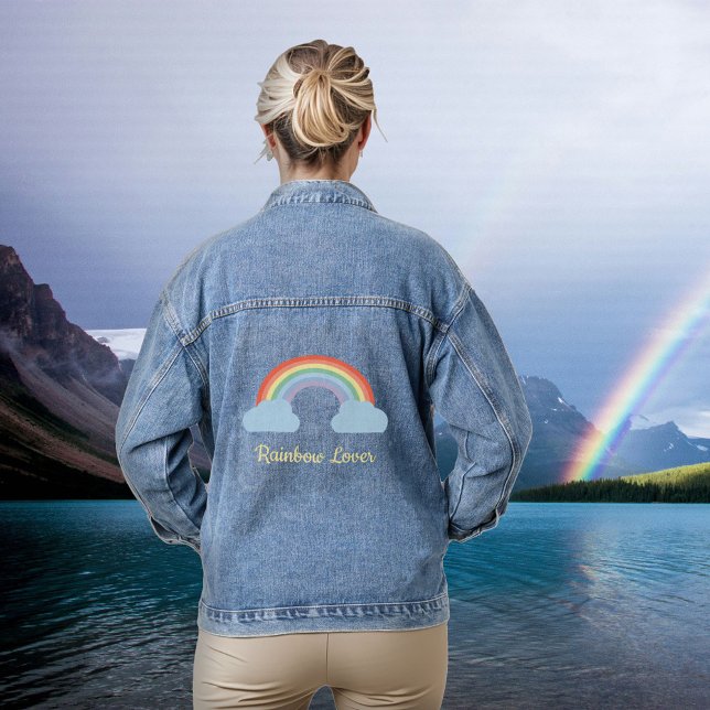 Pastel Rainbow Lover (Pastel Rainbow Lover Denim Jacket)