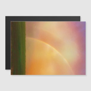 Pastel Rainbow Magnetkarte