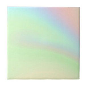 Pastel Rainbow of Color Fliese