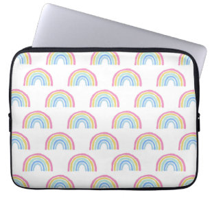 Pastel Rainbow Pattern Laptopschutzhülle