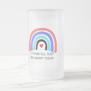Pastel Rainbow Quote Tasse