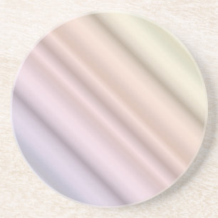 Pastel Rainbow Sandstein Untersetzer