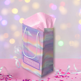 Pastel Rainbow Sky Baby Dusche Kleine Geschenktüte