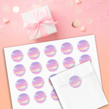 Pastel Rainbow Sky Baby Dusche