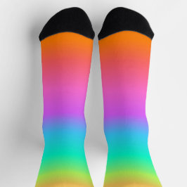 Pastel Rainbow Socken