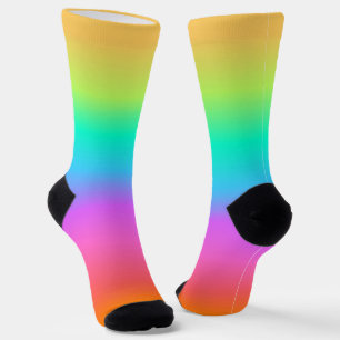 Pastel Rainbow Socken