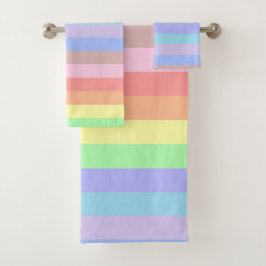 Pastel Rainbow Stripes