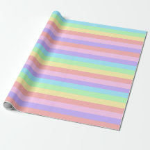 Pastel Rainbow Stripes Fairy Kei Birthday