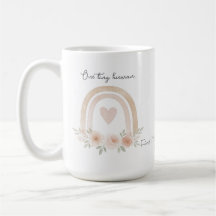 Pastel Rainbow-Tasse mit Niedlicher Personalisiert