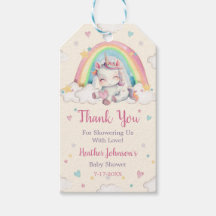 Pastel Rainbow Unicorn Kinderdusche