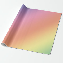 Pastel Rainbow Wrapping Paper Geschenkpapier