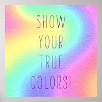 Pastel Rainbow "Zeige deine wahren Farben!"
